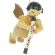 Schwebeengel natur mit Didgeridoo - 199/062/041N
