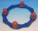 Tischadventskranz blau 4-teiliger Satz, leer - 225/268Bl