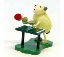 Schaf "Bolli" Tischtennis spielend - 080/034/25