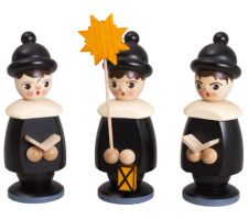 3 Kurrendefiguren schwarz - F204/181