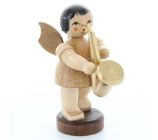Engel stehend mit Saxophon natur - 225/043/37N