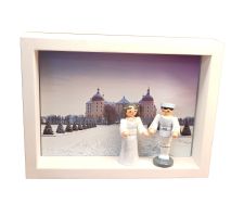 Dekorahmen Schloss Moritzburg zu "Aschenbrödel" - 232/139/90