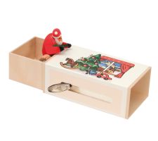 Schiebebox mit Spielwerk, Weinachtsbox - FWW-587