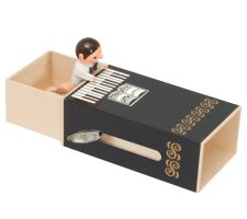 Schiebebox mit Spielwerk, Pianobox Junge - FWW-685