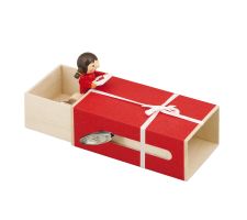 Schiebebox mit Spielwerk, Geschenkebox Mädchen - FWW-698