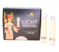 Lumix-Classic-Set, 2 LED-Kerzen - F060/003/1