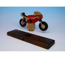 Räuchermotorrad Rennmaschine rot - F146/082/07R