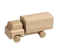 Miniatur LKW, Kastenwagen, natur - F016-018N-4