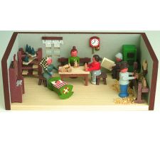 Miniaturstübchen Spielzeugmacherstube - F30-04