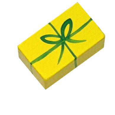 Geschenkpäckchen gelb 16x10x7 mm - 111-503-ge