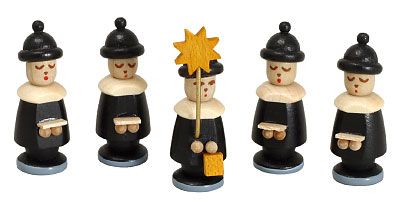5 Kurrendefiguren schwarz - F204/037/FoB