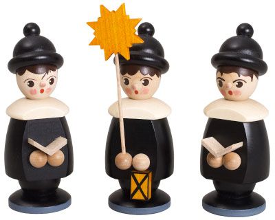 3 Kurrendefiguren schwarz - F204/181