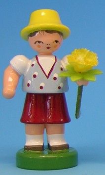 Blumenjunge hellblau/gelb - 232/103/21