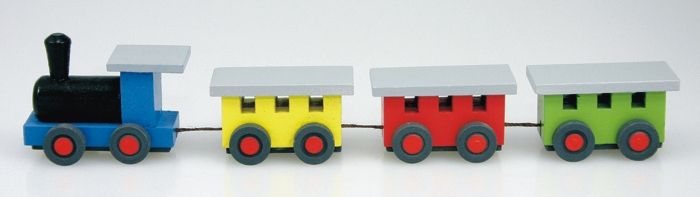 Miniatureisenbahn bunt 17,5 cm - F031-05
